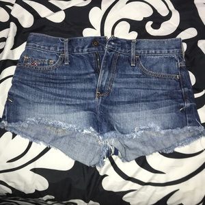 Hollister jean shorts